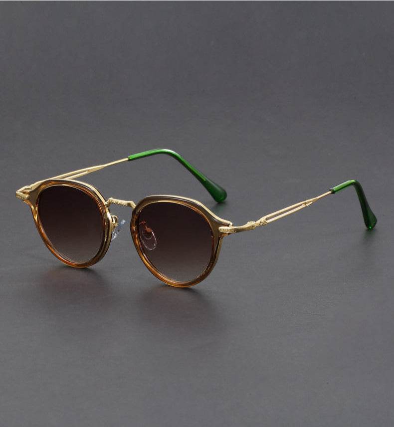Classic Vintage Metal Sunglasses (UV400 Protection) - Montero Milan