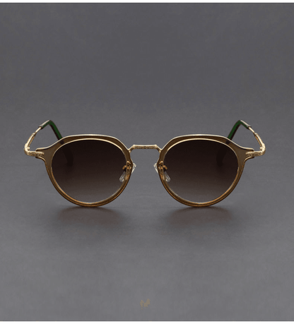 Classic Vintage Metal Sunglasses (UV400 Protection) - Montero Milan