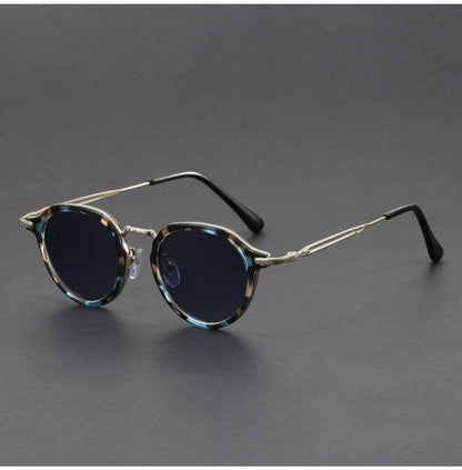 Classic Vintage Metal Sunglasses (UV400 Protection) - Montero Milan