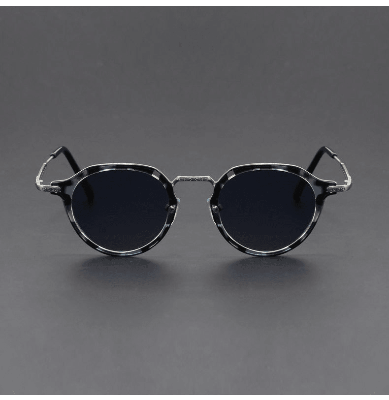 Classic Vintage Metal Sunglasses (UV400 Protection) - Montero Milan