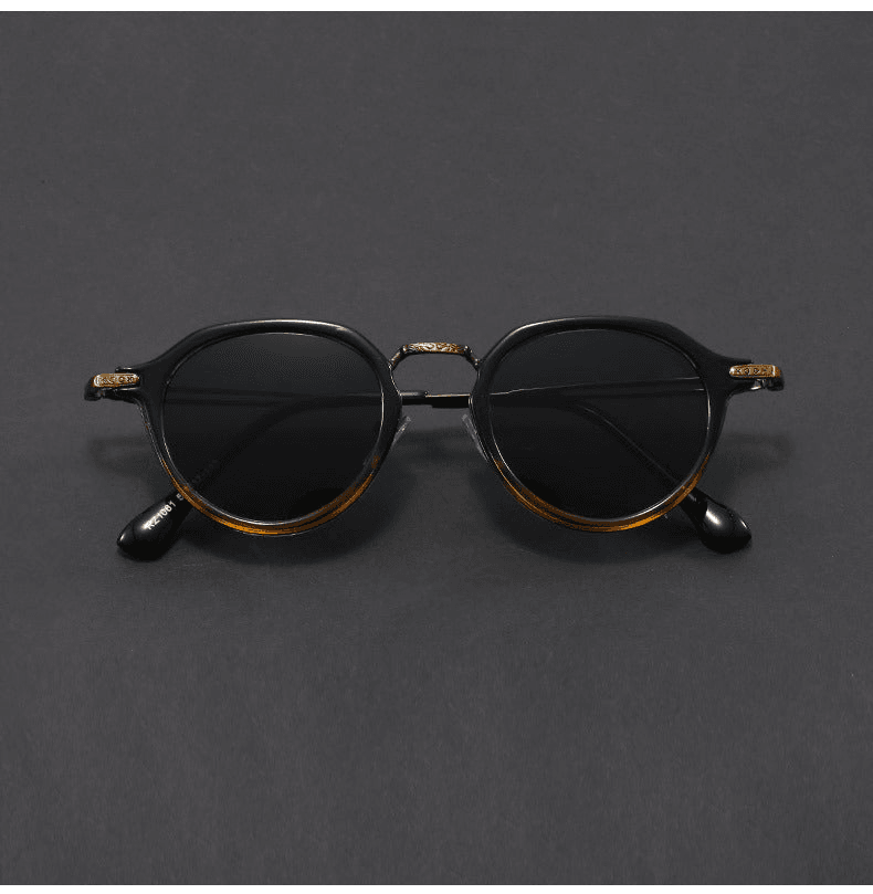 Classic Vintage Metal Sunglasses (UV400 Protection) - Montero Milan