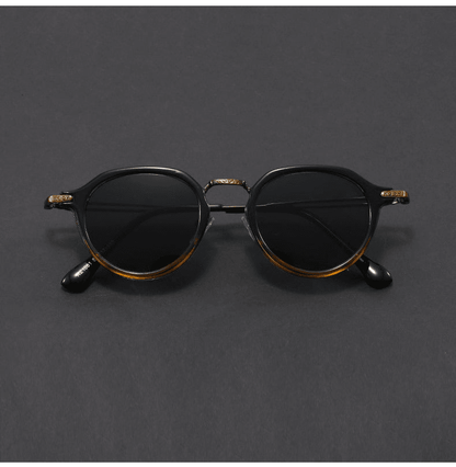 Classic Vintage Metal Sunglasses (UV400 Protection) - Montero Milan