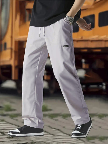 Straight-Leg Drawstring Joggers