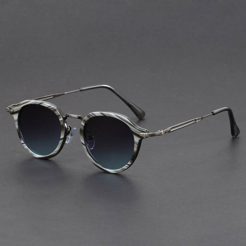 Classic Vintage Metal Sunglasses (UV400 Protection) - Montero Milan