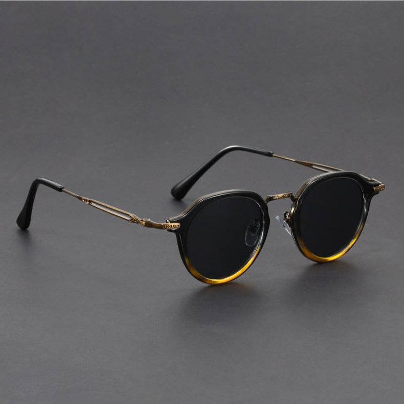 Classic Vintage Metal Sunglasses (UV400 Protection) - Montero Milan