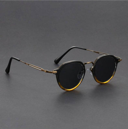 Classic Vintage Metal Sunglasses (UV400 Protection) - Montero Milan