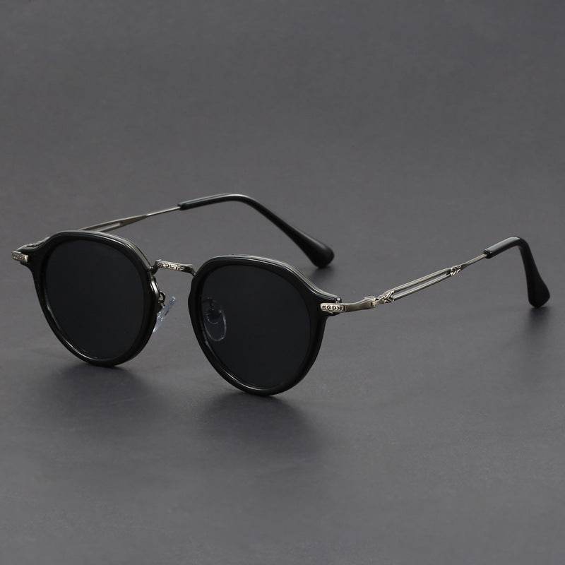 Classic Vintage Metal Sunglasses (UV400 Protection) - Montero Milan