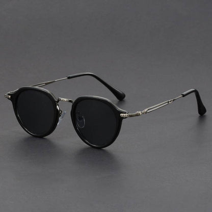 Classic Vintage Metal Sunglasses (UV400 Protection) - Montero Milan