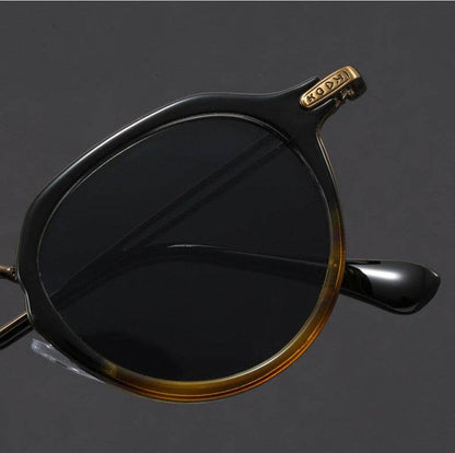 Classic Vintage Metal Sunglasses (UV400 Protection) - Montero Milan