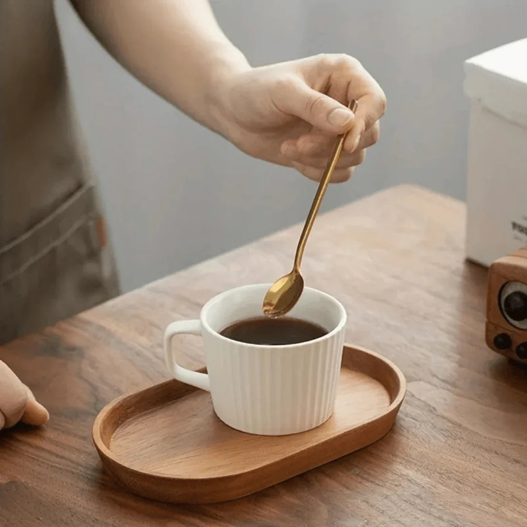Mokura™ Solid Wood Oval Tray - Montero Milan