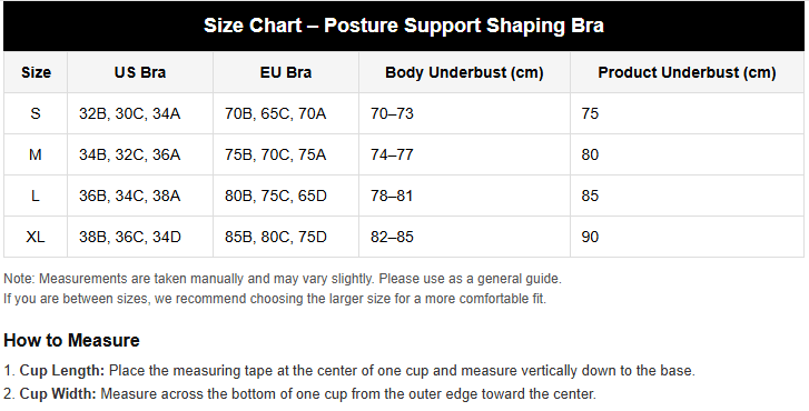 PostureEase™ 2-in-1 Posture Corrector Bra