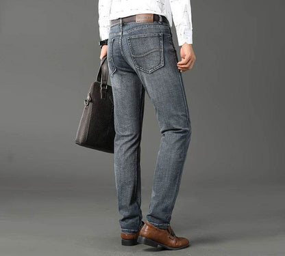 Classic Stretch Business Denim Jeans - Montero Milan