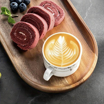 Mokura™ Solid Wood Oval Tray - Montero Milan
