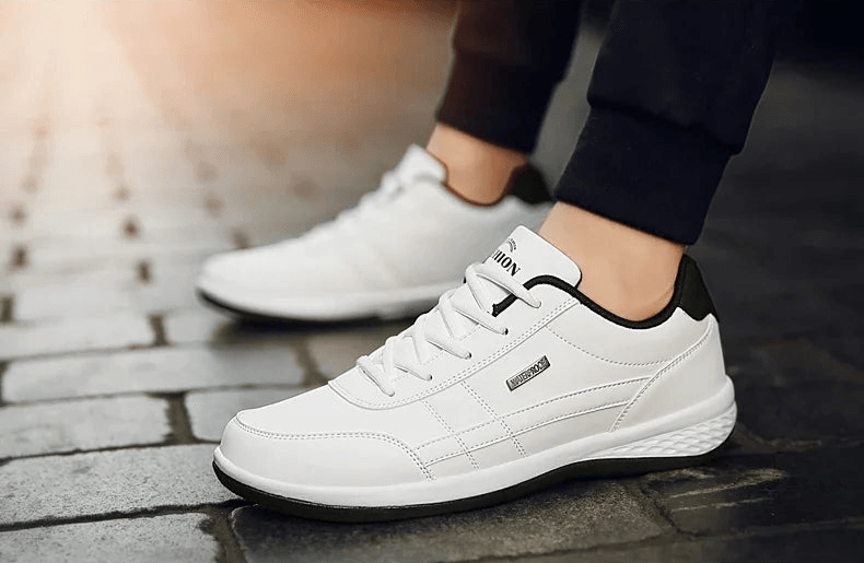 VeroLift™ Waterproof Leather Sneakers - Montero Milan
