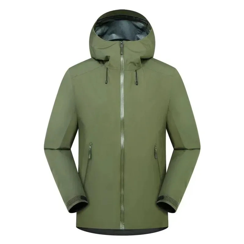ARC BETA Embroidery Logo Rain Jacket Sports Ski Camping Outdoor Mountain Climbing Windproof Waterproof Three Layer Unisex Coat