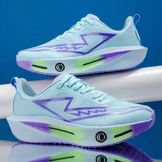 Montero Milan Men's Fashionable Casual and Comfortable Sports Running Shoes - Breathable Fabric Upper, Non-Slip and Wear-Resistant Cushioning Soles, Round-Toe Lace-Up Casual Running Shoes, Suitable for All Seasons