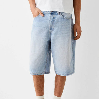 Baggy Vintage Wash Jorts - Montero Milan