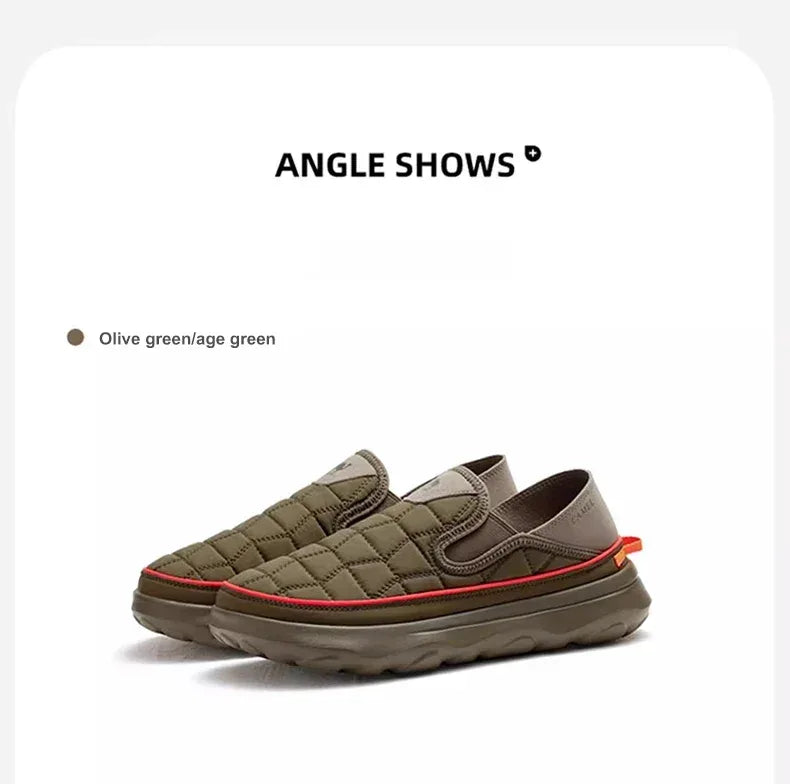 GOLDEN CAMEL Outdoor Hiking Shoes Waterproof Women Shoes Non-slip Lightweight Plus Velvet Casual Shoes for Men 2024 Winter New