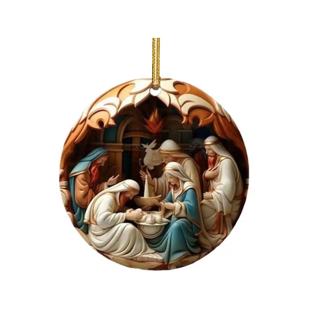 Classic Christmas Nativity Ornaments ( 1 PCs / 9 PCs Set ) - Montero Milan