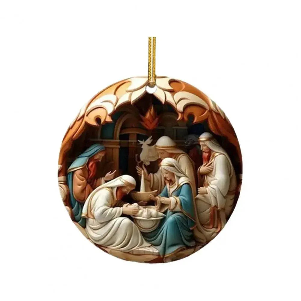 Classic Christmas Nativity Ornaments ( 1 PCs / 9 PCs Set ) - Montero Milan