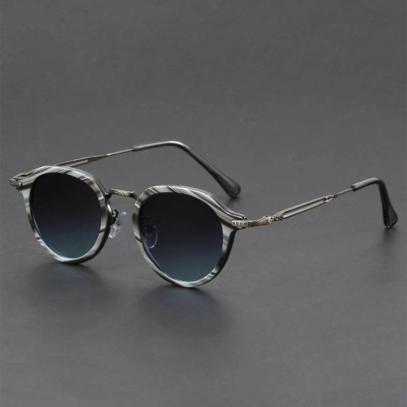 Classic Vintage Metal Sunglasses (UV400 Protection) - Montero Milan
