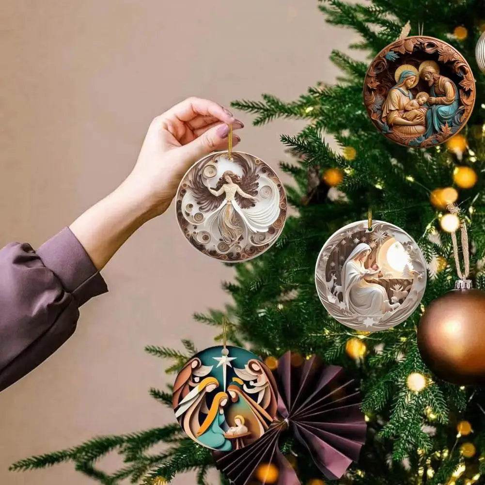 Classic Christmas Nativity Ornaments ( 1 PCs / 9 PCs Set ) - Montero Milan