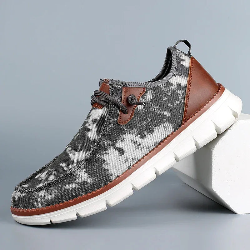 Men Casual Shoes Breathable Loafers Men Sneakers 2024 New Male Comfortable Flat Footwear Sneakers Men Canvas Shoes