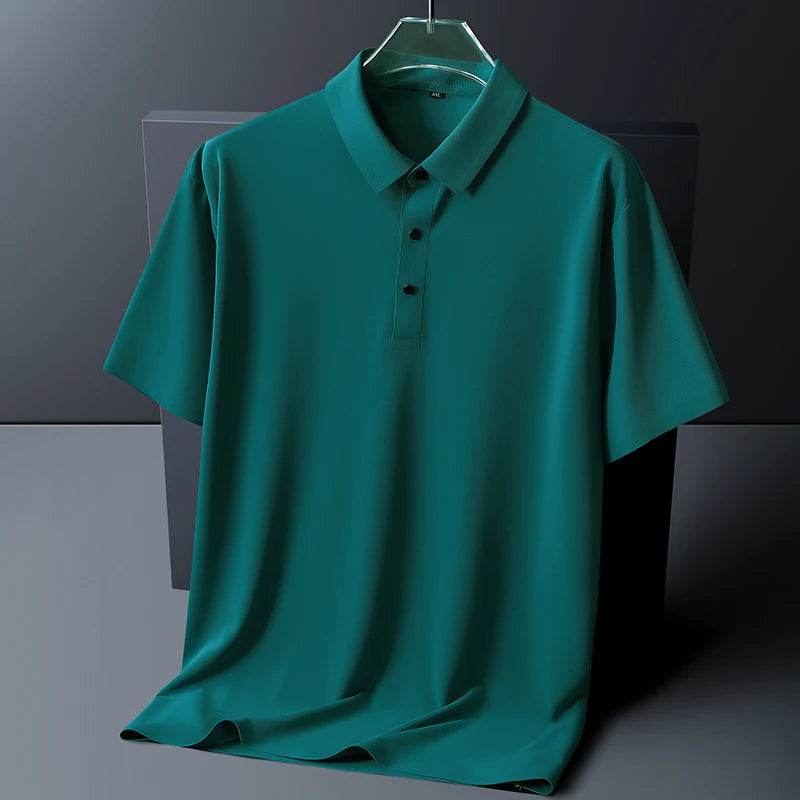 Classic Fit Moisture-Wicking Polo Shirt - Montero Milan