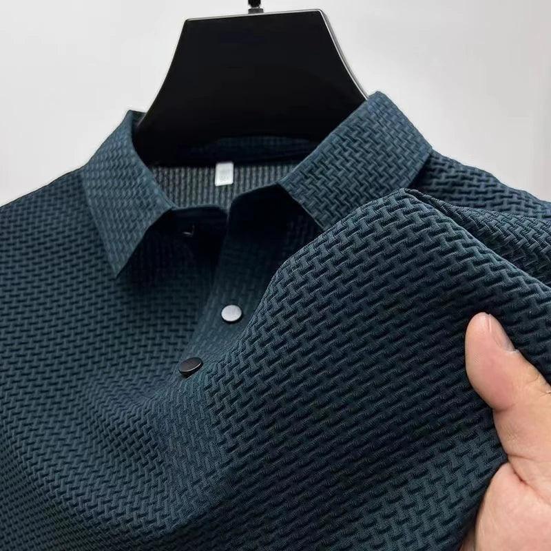 AirKnit Breathable Textured Polo Shirt