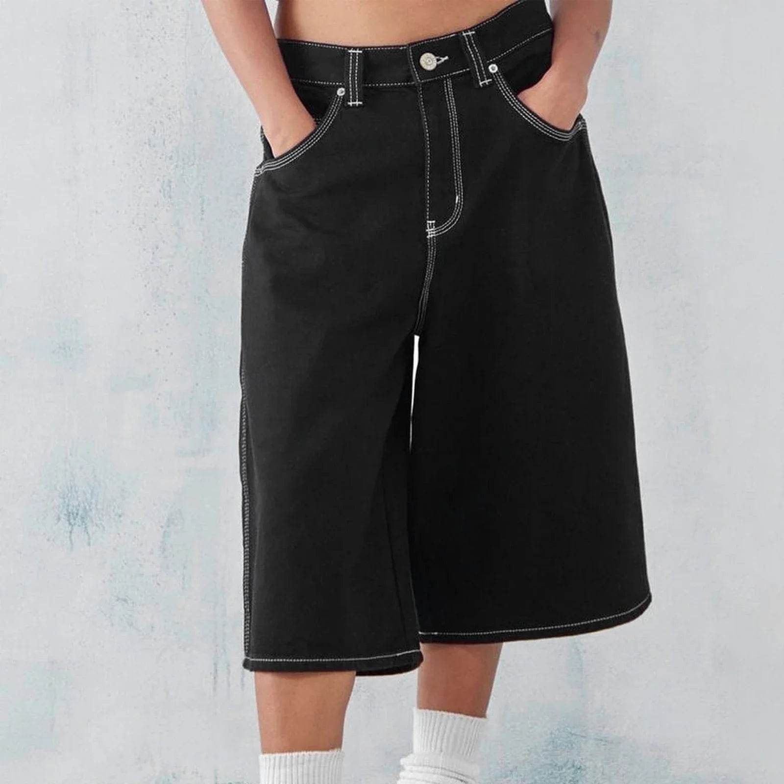 Baggy Vintage Wash Jorts - Montero Milan