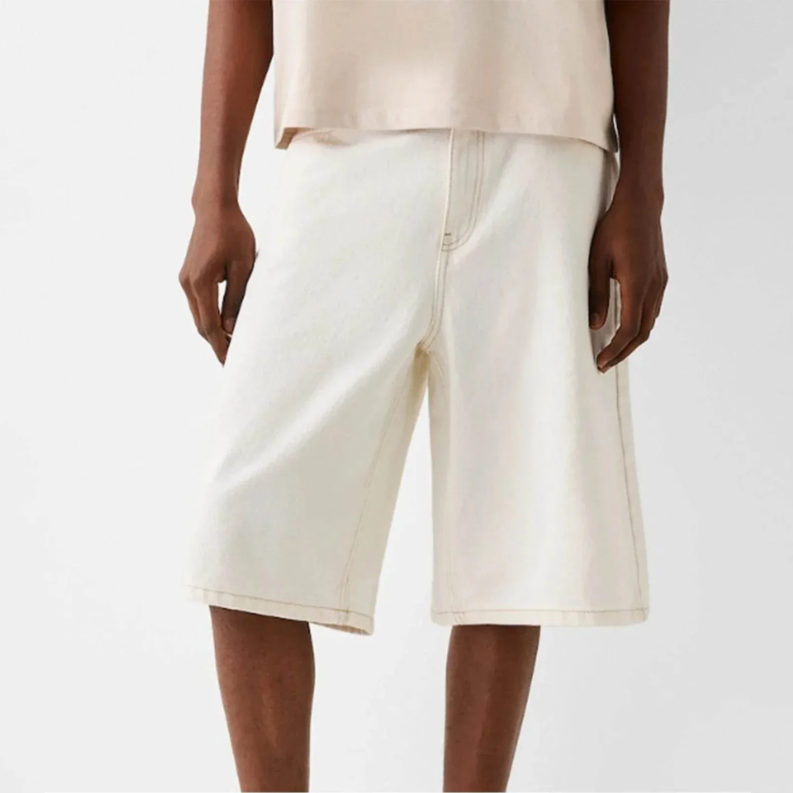 Baggy Vintage Wash Jorts - Montero Milan