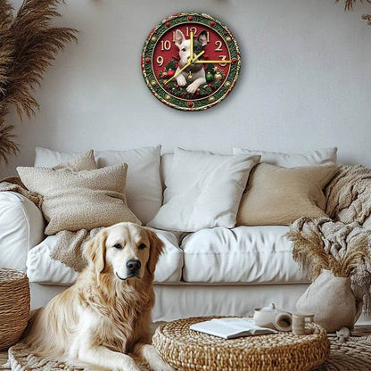 Bulldog Silent Wall Clock - Montero Milan