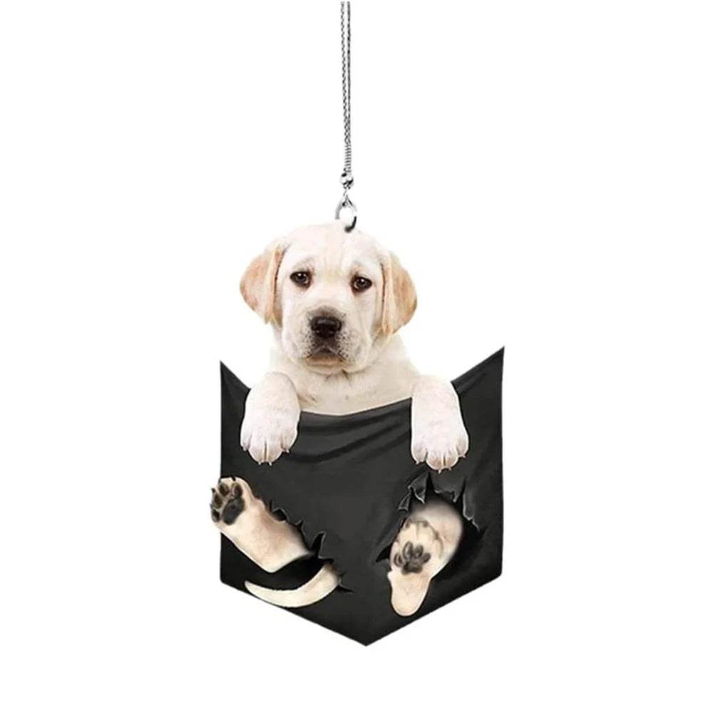 Adorable Puppy Hanging Ornament ( 1 PCs / 6 PCs) - Montero Milan