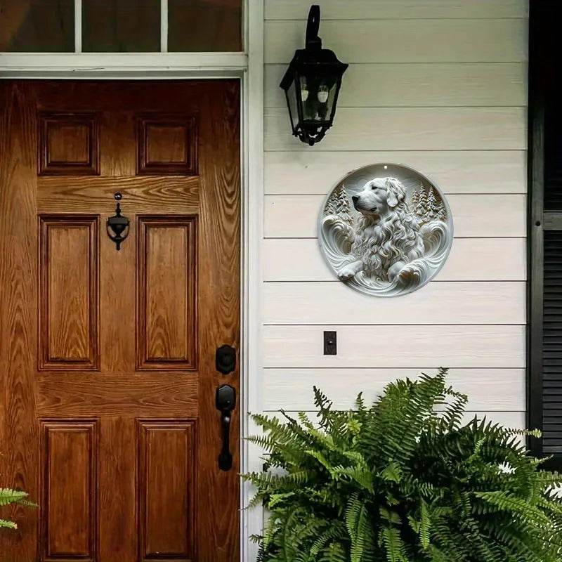 Great Pyrenees Dog Flat 3D Ornament - Montero Milan