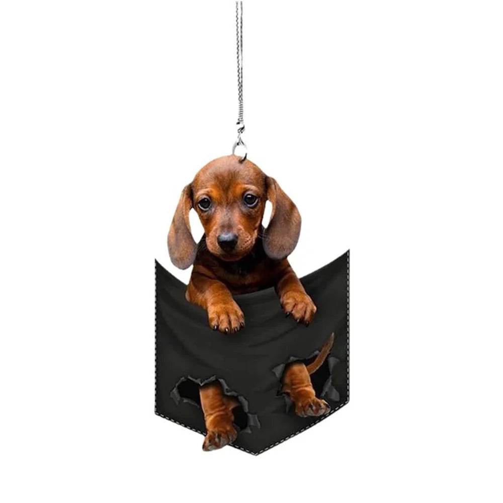 Adorable Puppy Hanging Ornament ( 1 PCs / 6 PCs) - Montero Milan