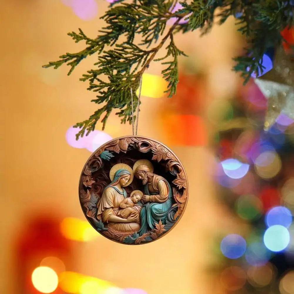 Classic Christmas Nativity Ornaments ( 1 PCs / 9 PCs Set ) - Montero Milan