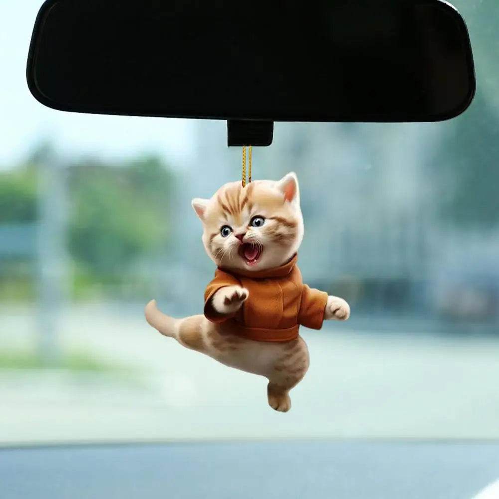 Kung Fu Cat Ornament ( 1 PCs / 4 PCs ) - Montero Milan