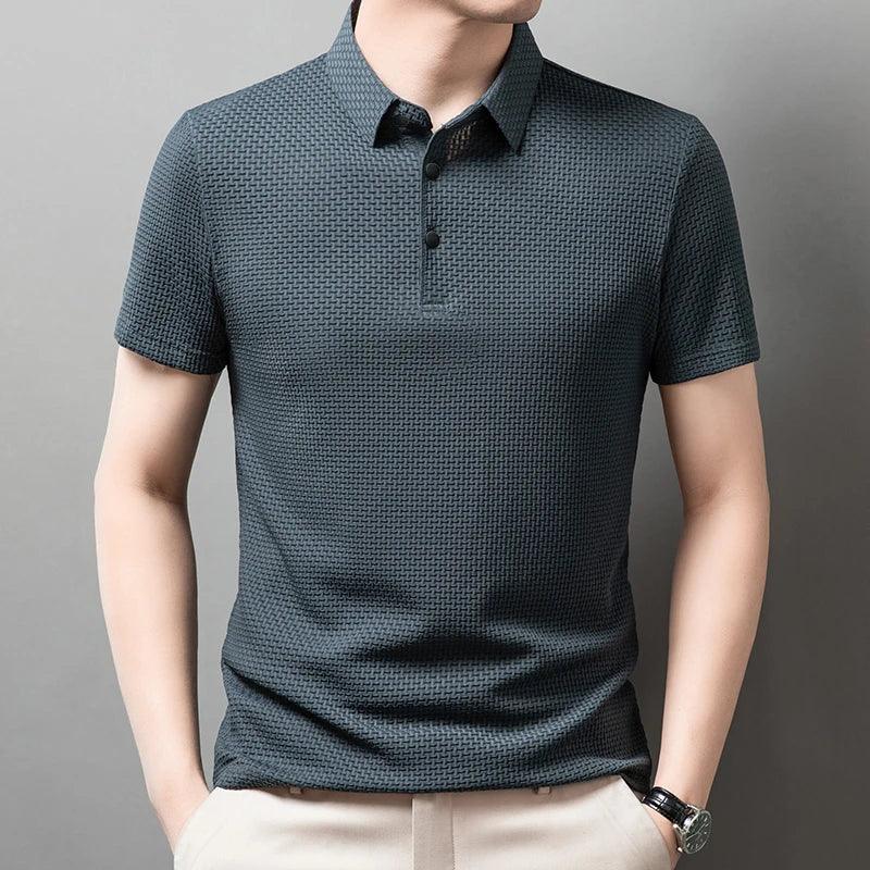 AirKnit Breathable Textured Polo Shirt