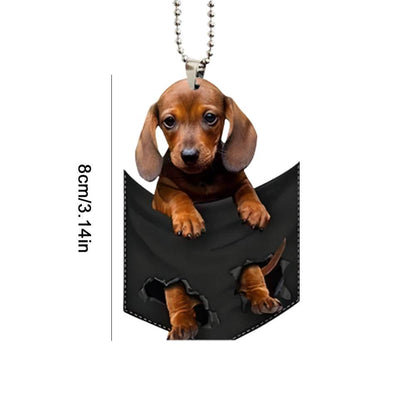 Adorable Puppy Hanging Ornament ( 1 PCs / 6 PCs) - Montero Milan