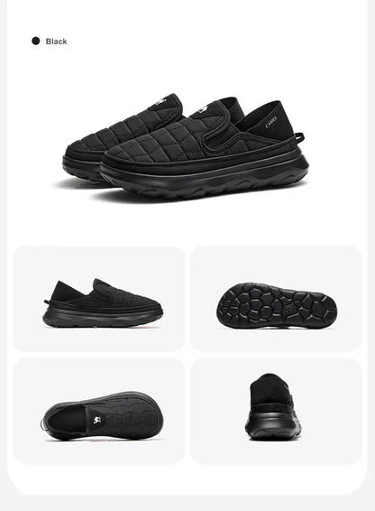 GOLDEN CAMEL Outdoor Hiking Shoes Waterproof Women Shoes Non-slip Lightweight Plus Velvet Casual Shoes for Men 2024 Winter New