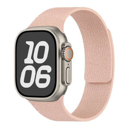 Magnetic Leather Apple Watch Band