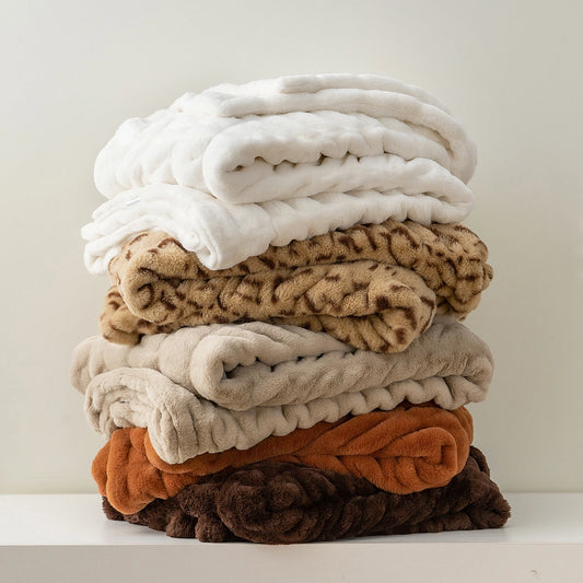 Luxury Faux Fur Throw Blanket
