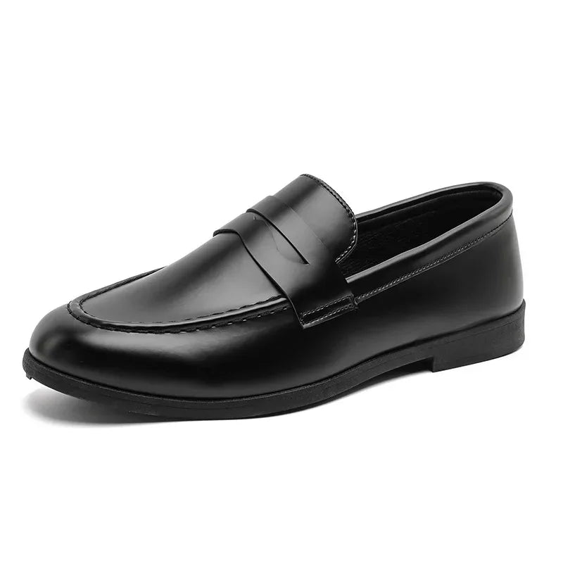 Autumn Suede Loafers Man Large Size 45 Comfort Slip-on Casual Shoes Men Flats Retro Brown Moccasins For Men zapatos de hombre