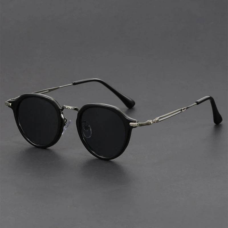 Classic Vintage Metal Sunglasses (UV400 Protection) - Montero Milan