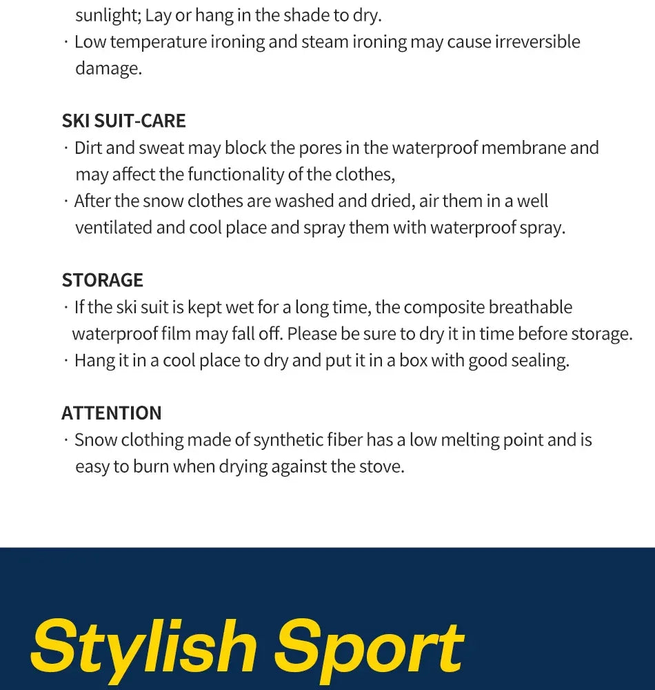 COPOZZ Ski Jacket Women Man Hooded Ski Wear Windproof Winter Overalls Hoodie Waterproof Outdoor Sports Clothing Snowboard