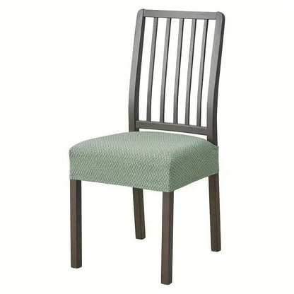 1PC Stretch Dining Chair Seat Cover Jacquard Solid Color Chairs Covers Removable Anti-Dust Chair Cushion Slipcovers Hotel Home - Montero Milan