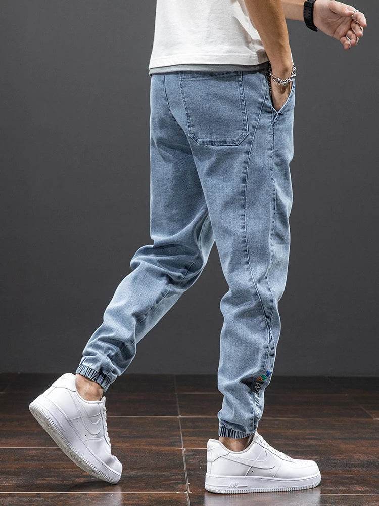 Men's Streetwear Jean Joggers - Montero Milan