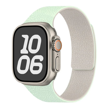 Magnetic Leather Apple Watch Band