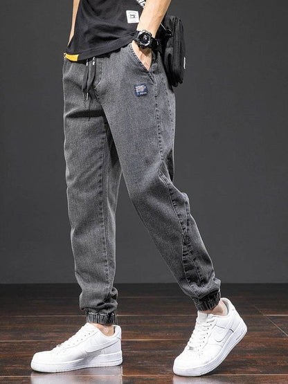 Men's Streetwear Jean Joggers - Montero Milan