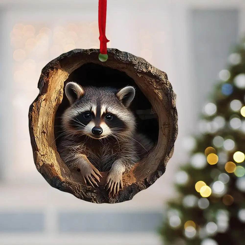 Cute Forest Animals Christmas Ornaments - Montero Milan